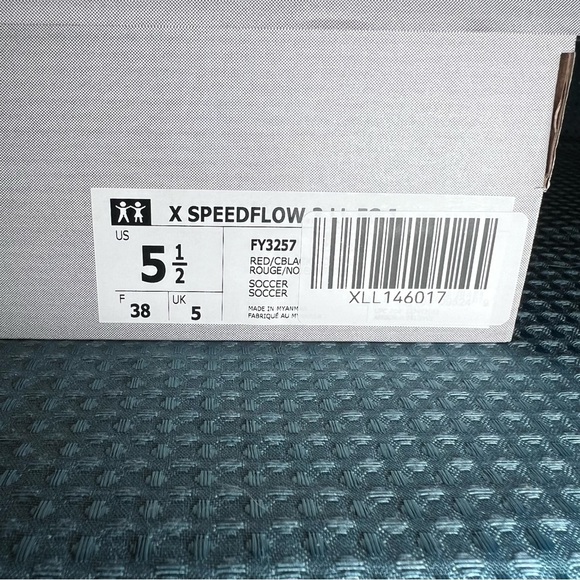 ***NWT*** Youth Adidas X Speedflow Orange & Black Soccer Cleats - Picture 11 of 11